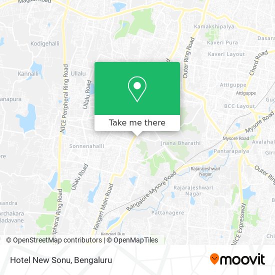 Hotel New Sonu map