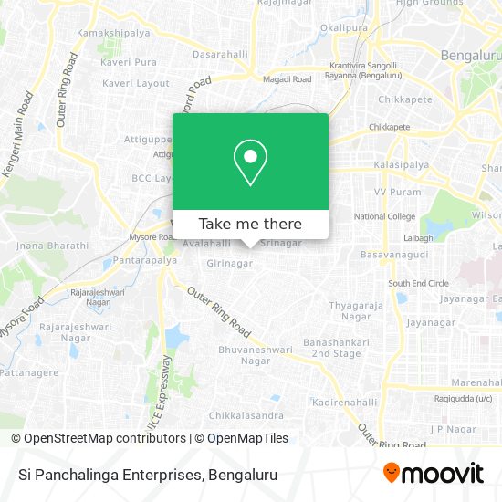 Si Panchalinga Enterprises map