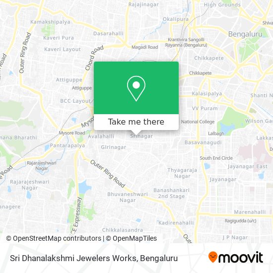 Sri Dhanalakshmi Jewelers Works map