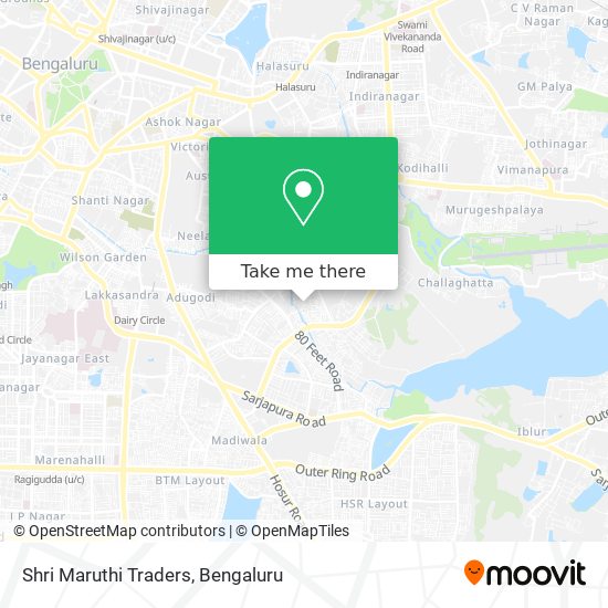 Shri Maruthi Traders map