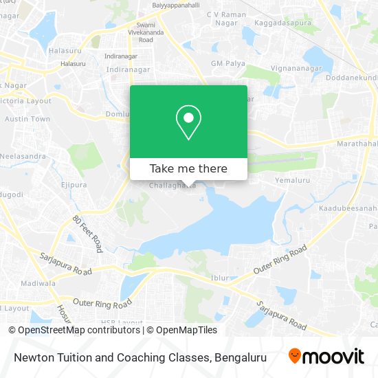 Newton Tuition and Coaching Classes map