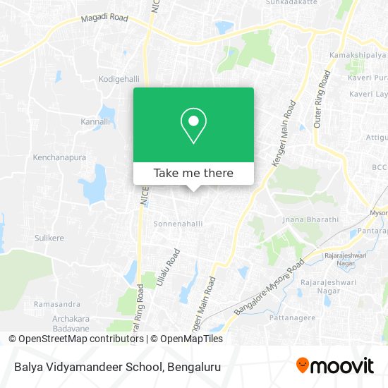 Balya Vidyamandeer School map
