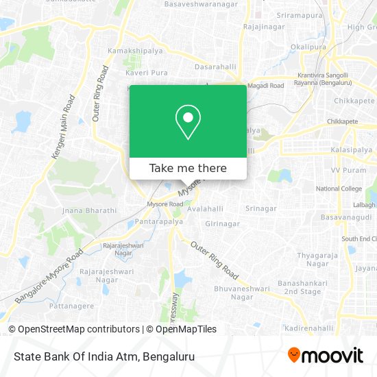 State Bank Of India Atm map