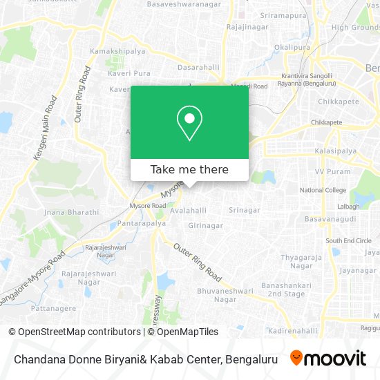 Chandana Donne Biryani& Kabab Center map