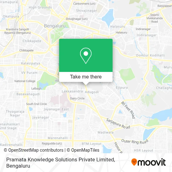 Pramata Knowledge Solutions Private Limited map