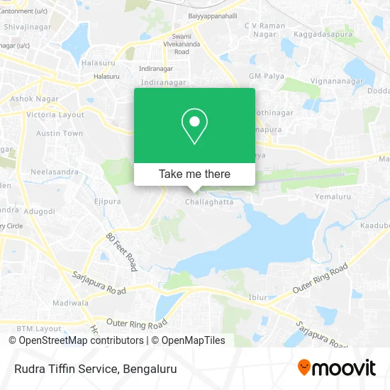 Rudra Tiffin Service map
