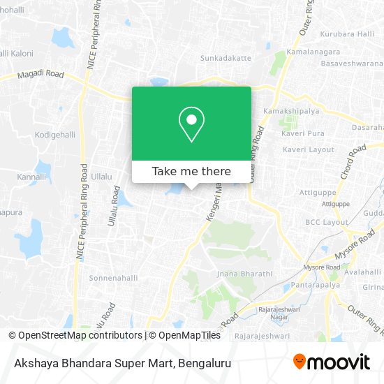 Akshaya Bhandara Super Mart map