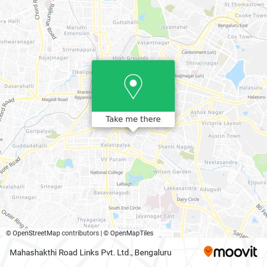 Mahashakthi Road Links Pvt. Ltd. map