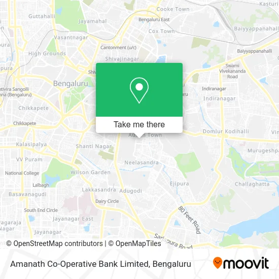 Amanath Co-Operative Bank Limited map
