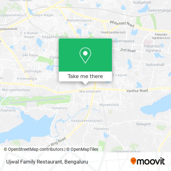 Ujwal Family Restaurant map