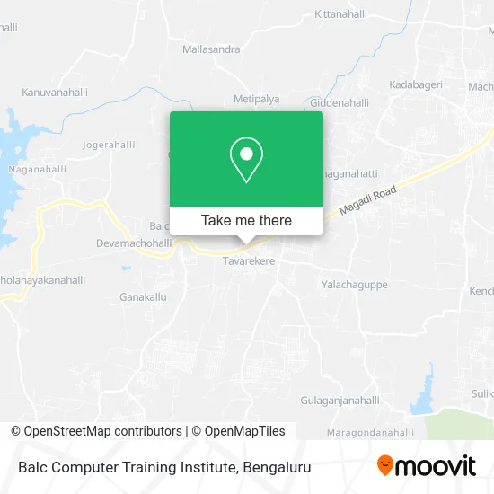 Balc Computer Training Institute map