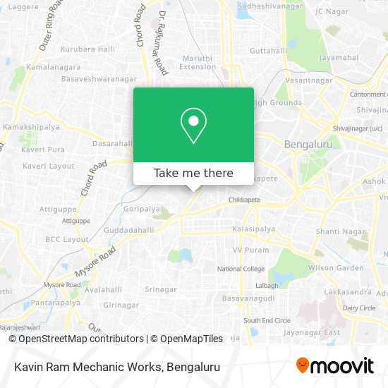Kavin Ram Mechanic Works map