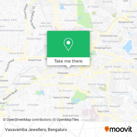 Vasavamba Jewellers map