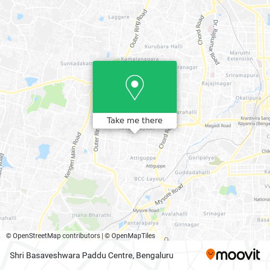 Shri Basaveshwara Paddu Centre map
