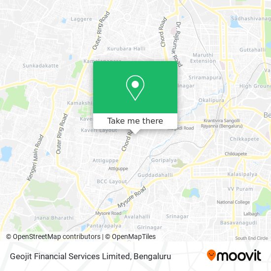 Geojit Financial Services Limited map