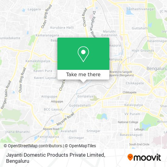 Jayanti Domestic Products Private Limited map