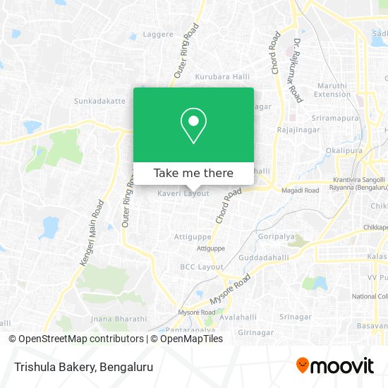 Trishula Bakery map