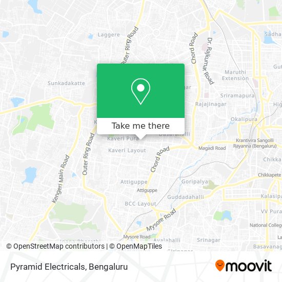 Pyramid Electricals map