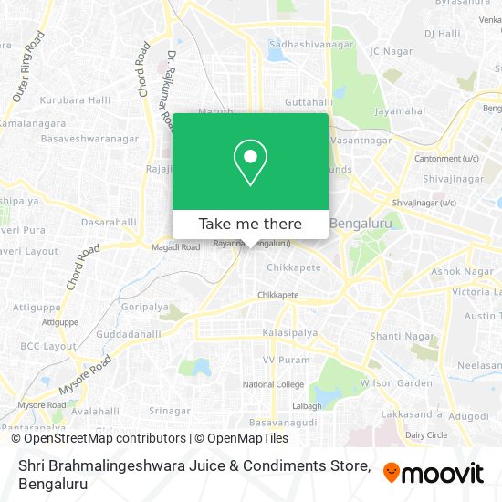 Shri Brahmalingeshwara Juice & Condiments Store map