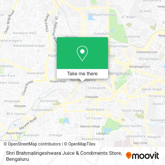 Shri Brahmalingeshwara Juice & Condiments Store map