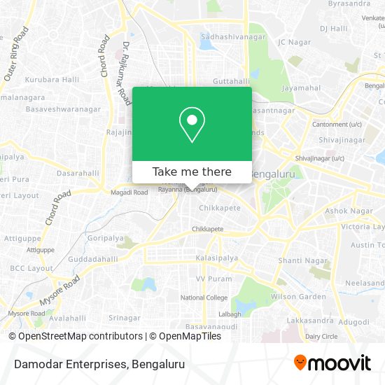 Damodar Enterprises map