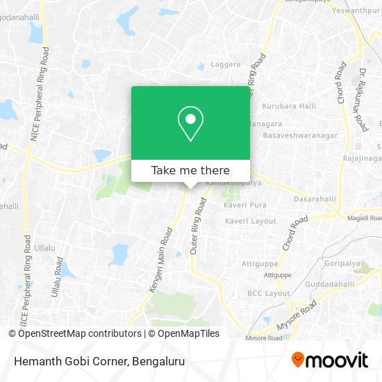 Hemanth Gobi Corner map