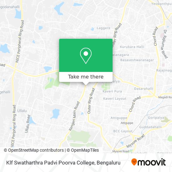 Klf Swatharthra Padvi Poorva College map