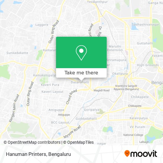 Hanuman Printers map