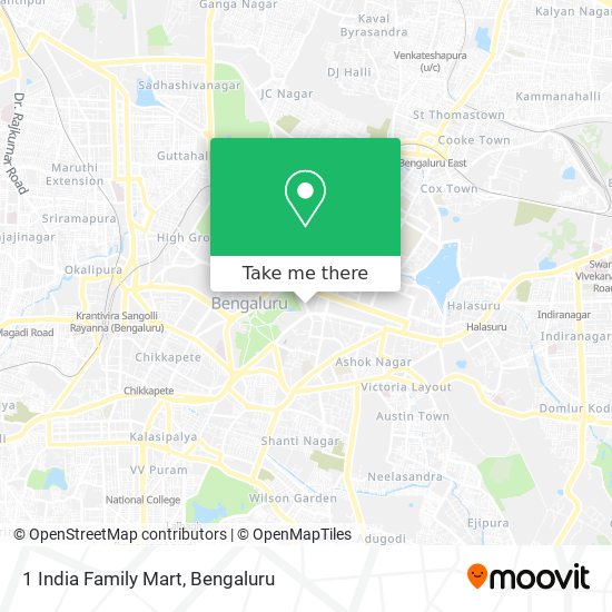 1 India Family Mart map