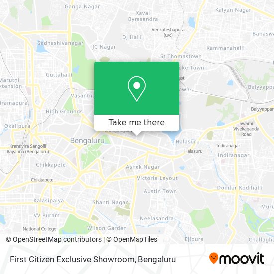 First Citizen Exclusive Showroom map