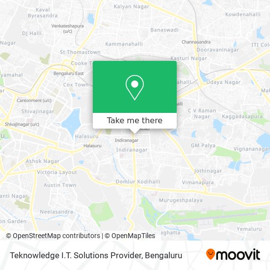 Teknowledge I.T. Solutions Provider map