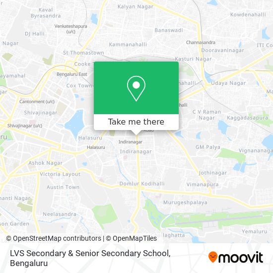 LVS Secondary & Senior Secondary School map