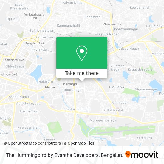 The Hummingbird by Evantha Developers map