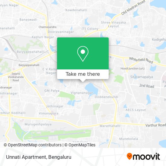 Unnati Apartment map