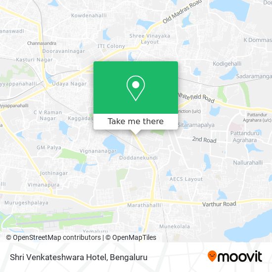 Shri Venkateshwara Hotel map