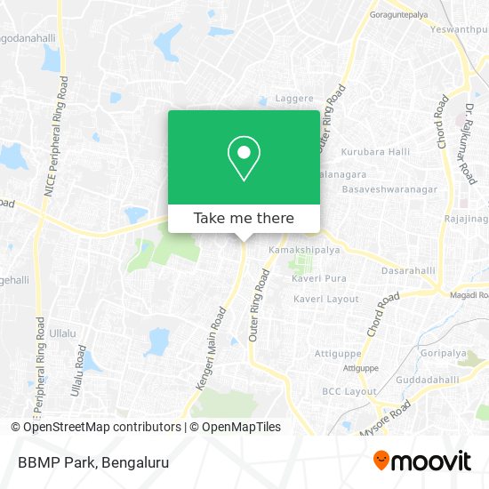 BBMP Park map