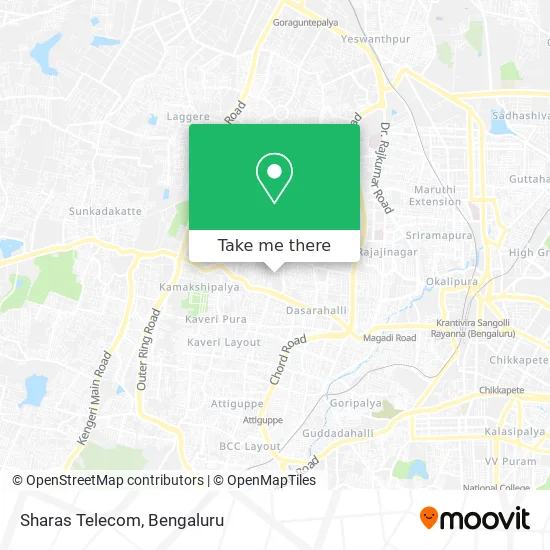 Sharas Telecom map