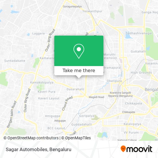 Sagar Automobiles map