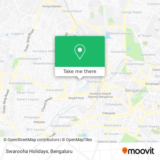 Swarooha Holidays map