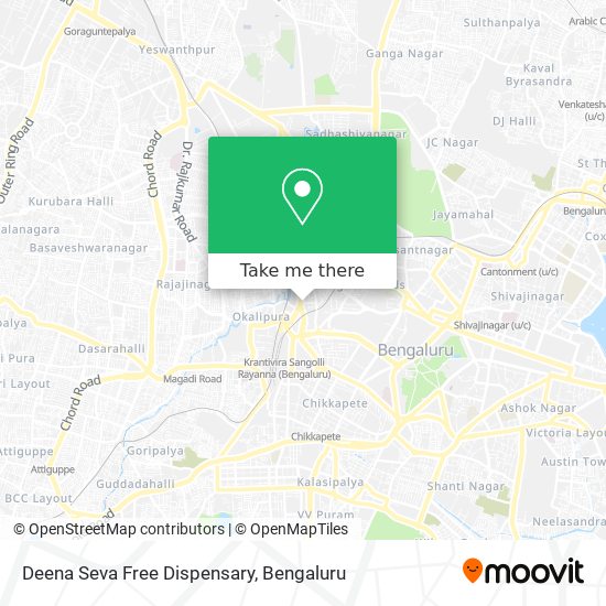 Deena Seva Free Dispensary map