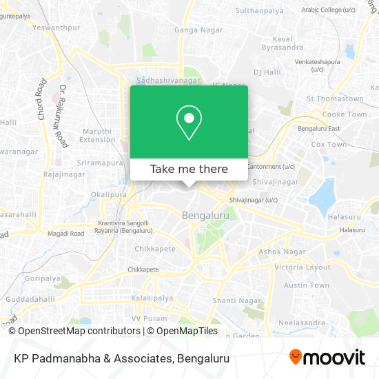 KP Padmanabha & Associates map
