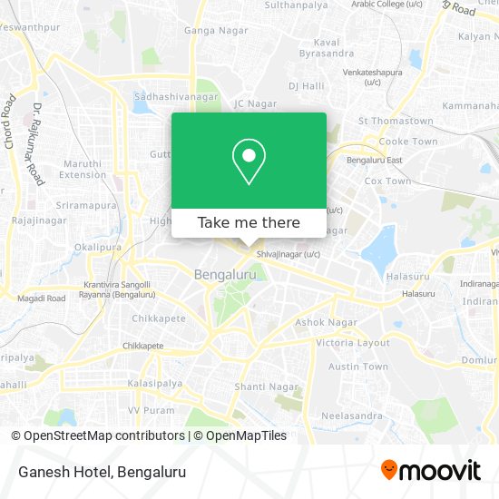 Ganesh Hotel map