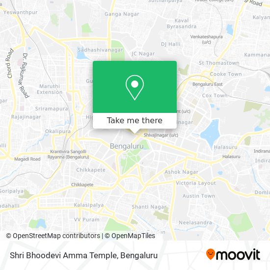 Shri Bhoodevi Amma Temple map