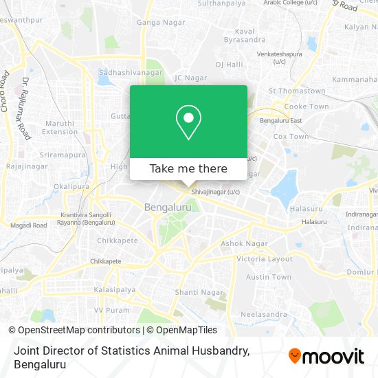 Joint Director of Statistics Animal Husbandry map