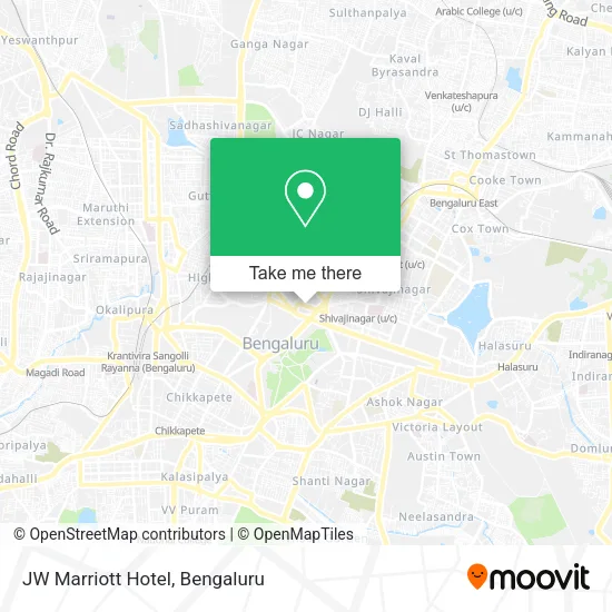 JW Marriott Hotel map