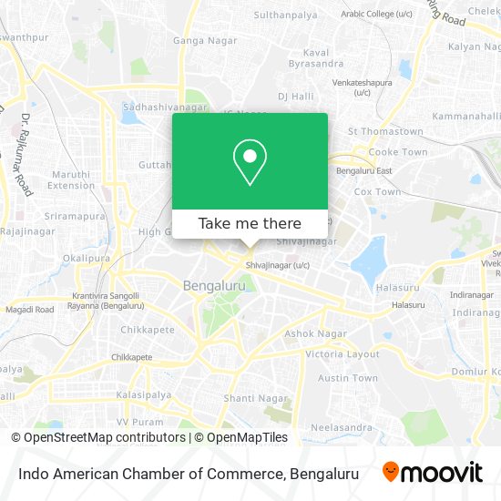 Indo American Chamber of Commerce map