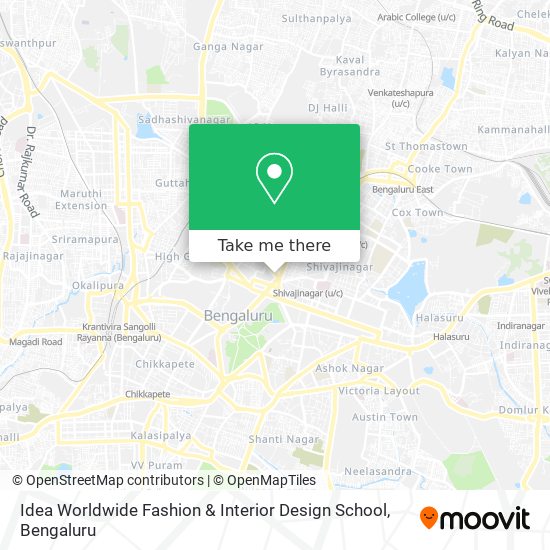 Idea Worldwide Fashion & Interior Design School map