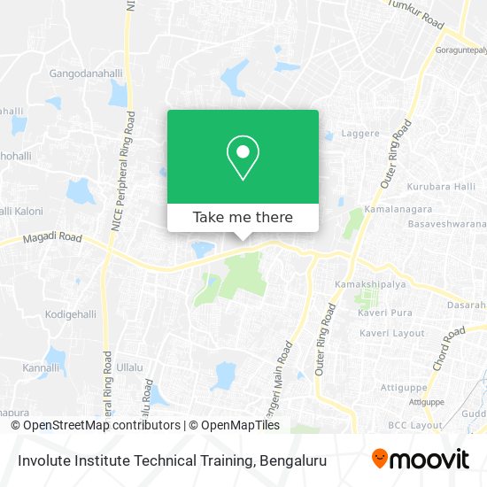 Involute Institute Technical Training map