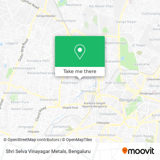 Shri Selva Vinayagar Metals map