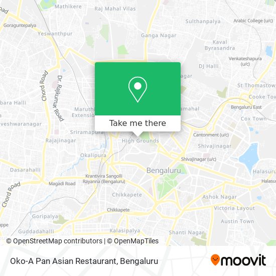 Oko-A Pan Asian Restaurant map